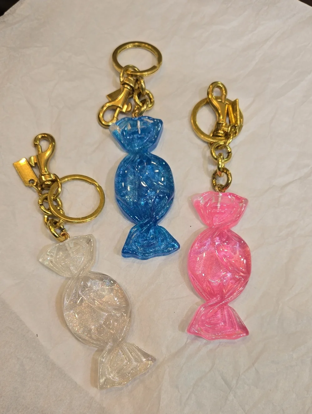 NWOT - Statement CANDY Charm / Key Holder